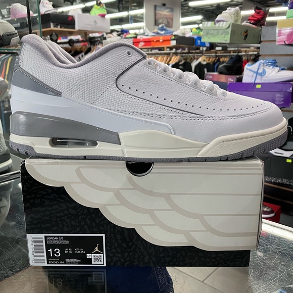 Air Jordan 2/3 White Cement Size 13 - Picture 2 of 10